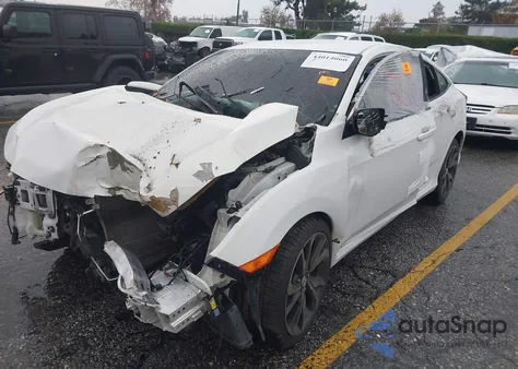 2019 Honda Civic Sport из США, поврежденный, VIN 2HGFC2F81KH529614